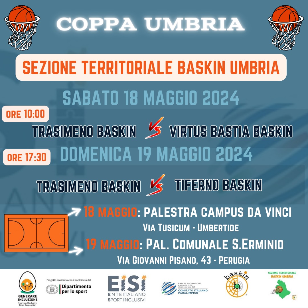Coppa Umbria - Sezione territoriale Baskin Umbria