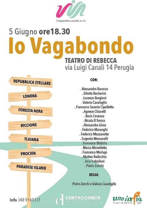 Attività teatrale - Io vagabondo